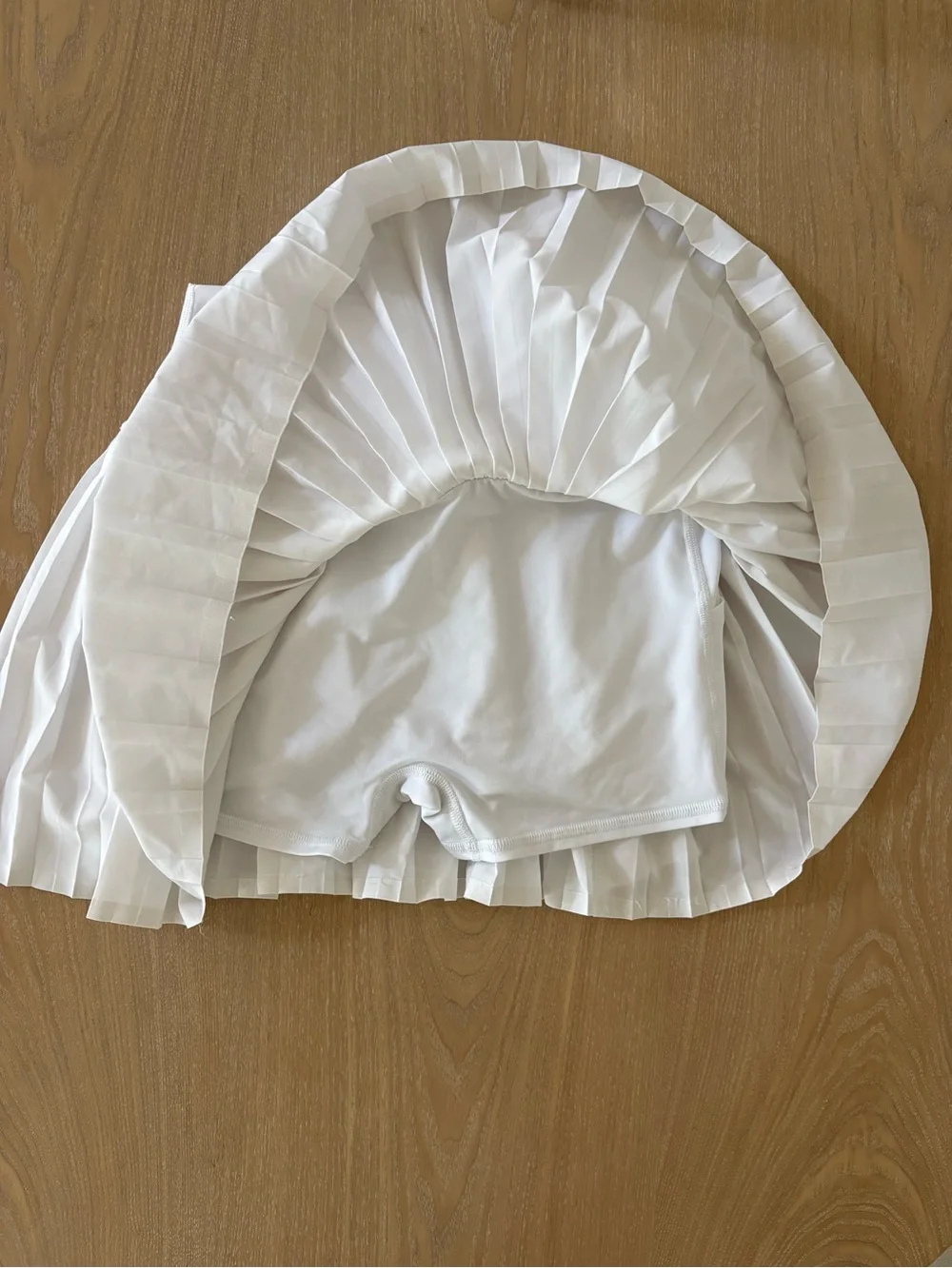 ALO White Grand Slam Tennis Skirt - XS